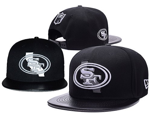 NFL San Francisco 49ers Stitched Snapback Hats 022